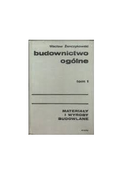Budownictwo ogólne, tom I