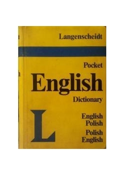 Pocket english dictionary