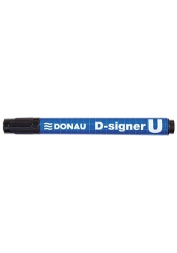 Marker permanentny okrągły czarny