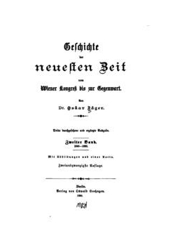 Geschichte der Neuesten Zeit ,1881r.  T.3