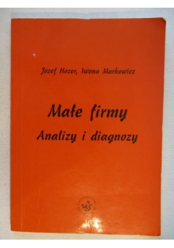 Małe firmy. Analiza i diagnoza