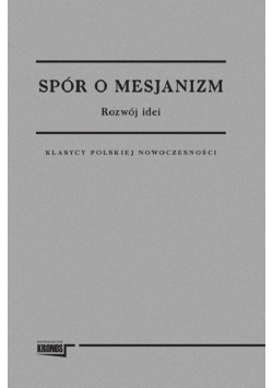Spór o mesjanizm 1-2 tomy