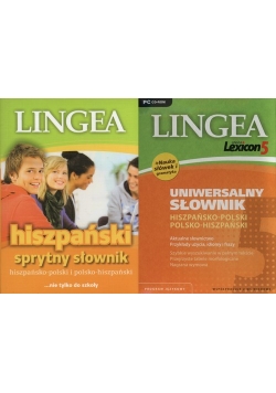 Hiszpański Sprytny słownik + Lexicon 5 hiszpańsko-polski polsko - hiszpański