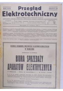Przegląd Elektrotechniczny, 1946 r.