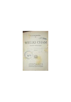 Wielki Cham, 1921r