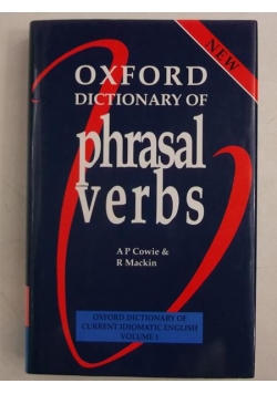 Oxford Dictionary of Phrasal Verbs