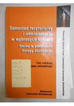 Samorząd terytorialny i administracja w wybranych krajach