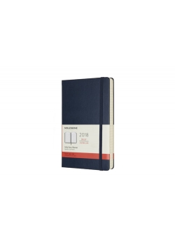 Kalendarz Moleskine 2018 szafirowy