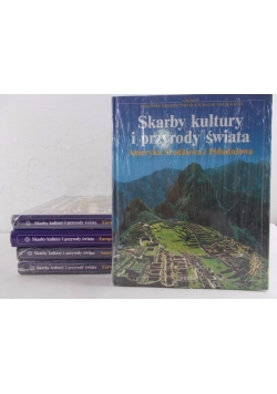 Skarby kultury i przyrody świata,zestaw 5 książek, Nowa