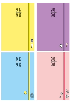 Terminarz wyjątkowej dziewczyny 2017/2018 mix