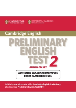 Cambridge Preliminary English Test 2 Audio CD Set