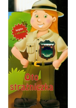 Oto strażniczka Książka z odznaką