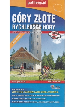 Góry Złote Góry Rychlebskie 1:40 000