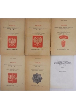 Katalog część 1 - 5 + tablice zdjęć