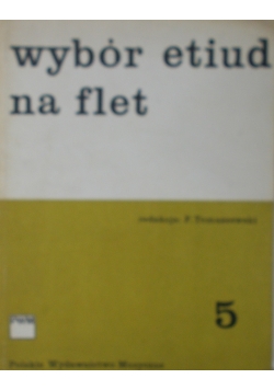 Wybór etiud na flet 5