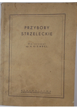 Przybory strzeleckie