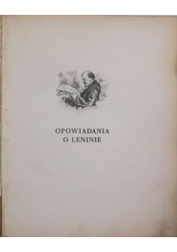 Opowiadania o Leninie, 1950 r.
