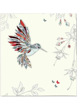 Karnet Swarovski kwadrat Koliber