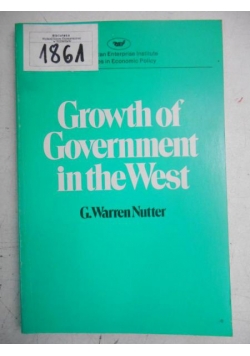 Growth of Government in the West