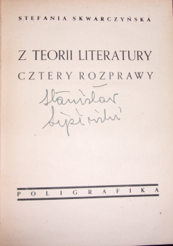 Z teorii literatury