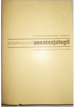 Kompendium anestezjologii