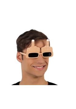 Okulary dłonie