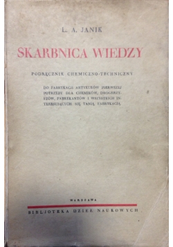 Skarbnica wiedzy, 1931r.