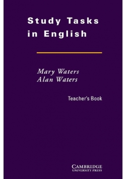 Study Tasks in English Teacher's Book
