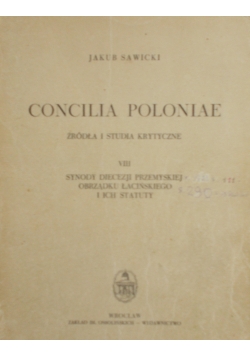 Concilia Poloniae
