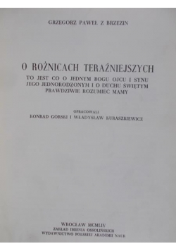 O różnicach teraźniejszych