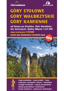 Góry Stołowe, Góry Wałbrzyskie, Góry Kamienne