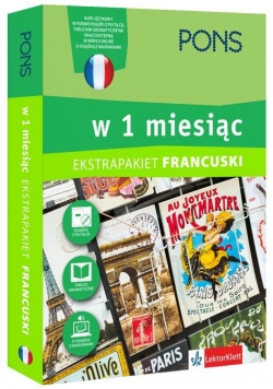 Francuski w 1 miesiąc z 3 tablicami językowymi i kursem online