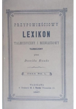 Przypowieściowy Lexikon