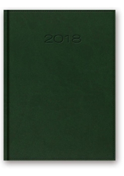Kalendarz 2018 B5 51T zielony