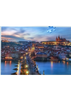 Puzzle 1000 Praga nocą