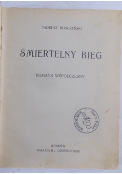 Śmiertelny bieg, 1919 r.
