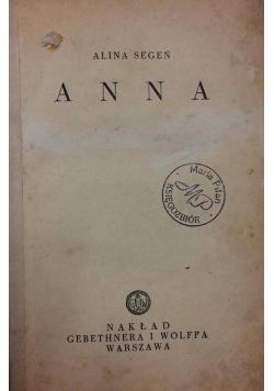 Anna,1936 r.