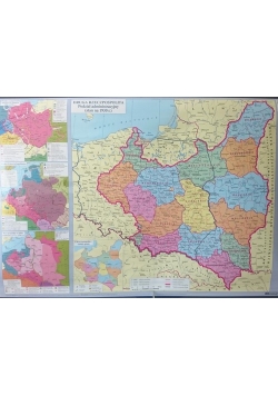 Historia Polski szkolna mapa ścienna dwustronna