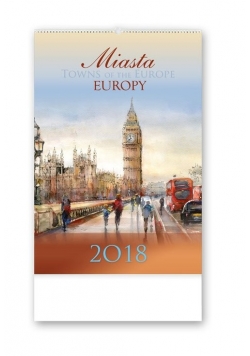 Kalendarz 2018 RW 15 Miasta Europy