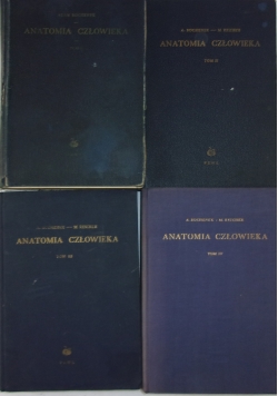 Anatomia człowieka T. I, II, III, IV