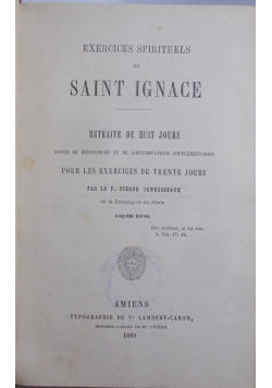 Saint Ignace, 1889 r.