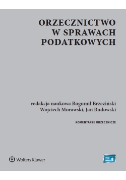 Orzecznictwo w sprawach podatkowych