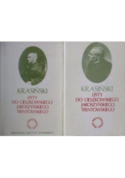 Listy do Cieszkowskiego, Jaroszyńskiego, Trentowskiego, tom I- II