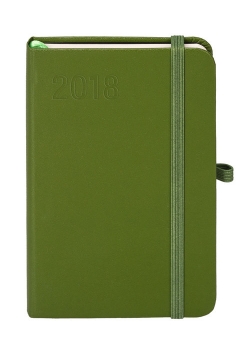 Kalendarz 2018 Romantyzm A6 khaki
