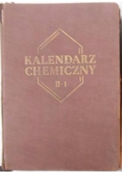 Kalendarz chemiczny II-1