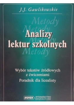 Analizy lektur szkolnych