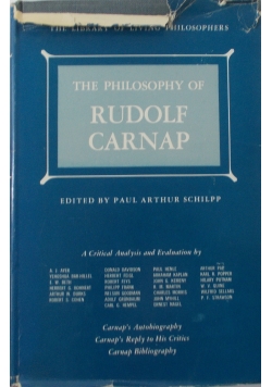 The philosophy of Rudolf Carnap, 1887 r.