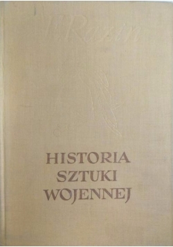 Historia sztuki wojennej Tom I