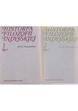 Historia filozofii indyjskiej, tom I-II