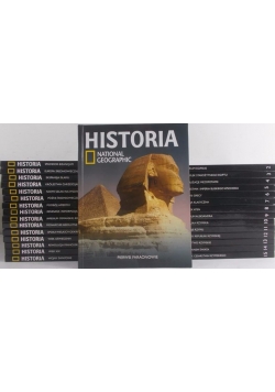 National Geographic: Historia, zestaw 30 książek